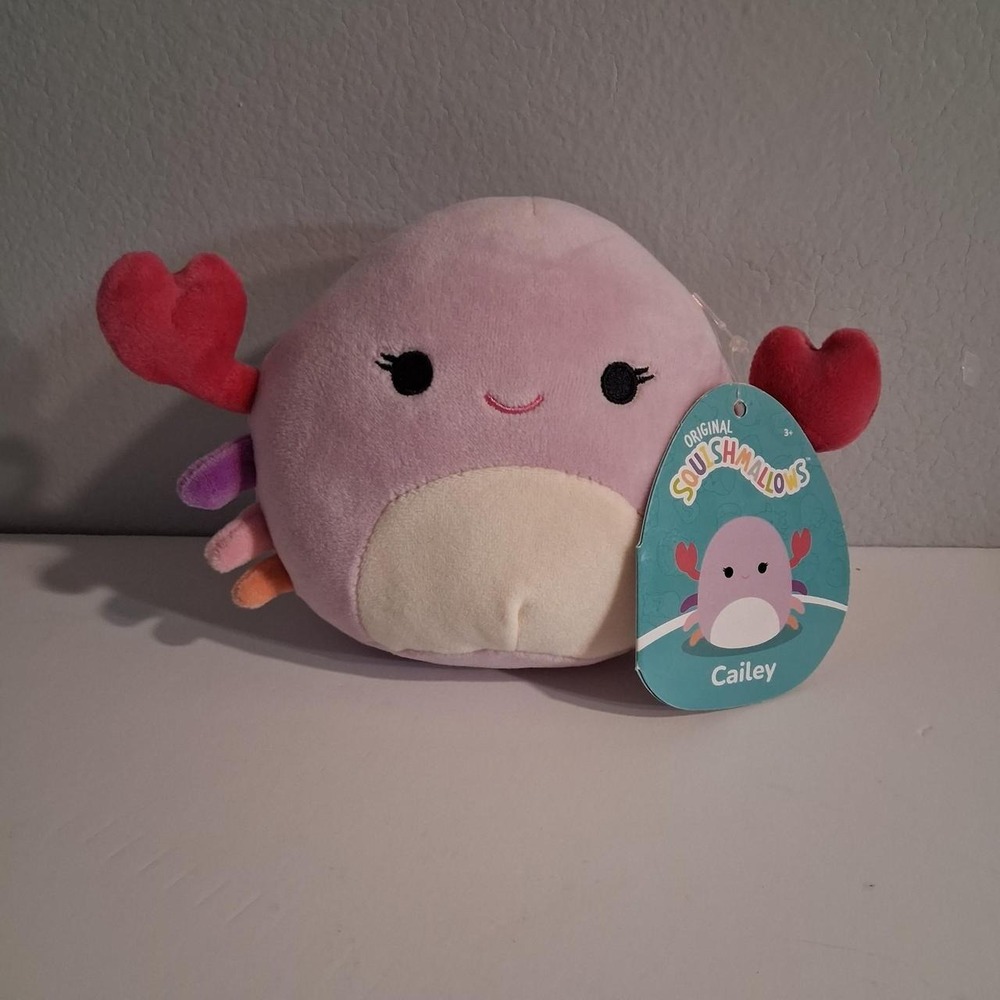 Squishmallow Cailey Crab new with tag